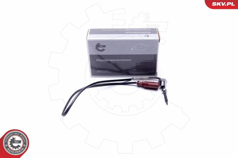 Sensor, exhaust gas temperature